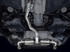 AWE 3015-32429 - 19-23 BMW 330i / 21-23 BMW 430i Base G2X Touring Axle Back Exhaust - Chrome Silver