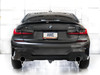AWE 3015-32429 - 19-23 BMW 330i / 21-23 BMW 430i Base G2X Touring Axle Back Exhaust - Chrome Silver