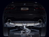 AWE 3015-32429 - 19-23 BMW 330i / 21-23 BMW 430i Base G2X Touring Axle Back Exhaust - Chrome Silver