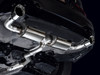 AWE 3015-32429 - 19-23 BMW 330i / 21-23 BMW 430i Base G2X Touring Axle Back Exhaust - Chrome Silver