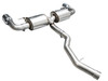 AWE 3015-32429 - 19-23 BMW 330i / 21-23 BMW 430i Base G2X Touring Axle Back Exhaust - Chrome Silver
