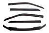 Auto Ventshade (AVS) 56020060 - 07-18 Jeep Wrangler (2 Door) Ventvisor & Aeroskin Deflector Combo Kit - Matte Black
