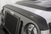 Auto Ventshade (AVS) 56020060 - 07-18 Jeep Wrangler (2 Door) Ventvisor & Aeroskin Deflector Combo Kit - Matte Black