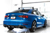 AWE 3020-33064 - 17-19 Audi RS3 8V Track Edition Exhaust - Diamond Black Tips RS-Style Tips