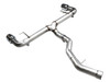 AWE 3020-32429 - 19-23 BMW 330i / 21-23 BMW 430i Base G2X Track Edition Axle Back Exhaust - Chrome Silver