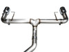 AWE 3020-32429 - 19-23 BMW 330i / 21-23 BMW 430i Base G2X Track Edition Axle Back Exhaust - Chrome Silver
