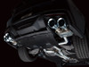 AWE 3025-42375 - 2024 Ford Mustang Dark Horse S650 RWD SwitchPath Catback Exhaust w/ Quad Chrome Silver Tips