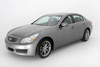 Auto Ventshade (AVS) 794004 - 07-10 Infiniti G35 Ventvisor Low Profile Deflectors 4pc - Smoke w/Chrome Trim