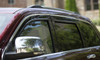 Auto Ventshade (AVS) 794004 - 07-10 Infiniti G35 Ventvisor Low Profile Deflectors 4pc - Smoke w/Chrome Trim