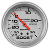 AutoMeter 4603 - Ultra-Lite 66.7mm 30 PSI Mechanical Boost Gauge