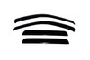 Auto Ventshade (AVS) 94650 - 2004 Ford Ecosport (Brazil) Ventvisor Outside Mount Window Deflectors 4pc - Smoke