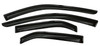 Auto Ventshade (AVS) 94805 - 2019 Chevrolet Silverado 1500 Crew Cab Pickup Ventvisor Outside Mount 4pc - Smoke