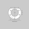 Baer Brakes 4142044R - Brake System 14 Inch Rear Extreme+ with Park Brake Red Mopar