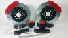 Baer Brakes 4261345R - Brake System 13 Inch Front Pro+ Shelby Logo Red