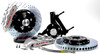 Baer Brakes 4301087S - Brake System 14 Inch Front Extreme+ Silver 94-96 GM B Body Modified Drop Spindles