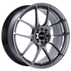 BBS RF509DBK - RF 18x7.5 4x100 ET48 Diamond Black Wheel -70mm PFS/Clip Required
