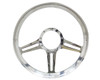 Billet Specialties 30973 - 14in Speedway Steering Wheel Half Wrap