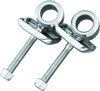 Bikers Choice 490006 - 79-99 XL 73-E86 FL FX 82-94 FXR 80-83 FLT Chrome Axle Adjusters Replaces H-D 41530-84T