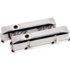 Billet Specialties 95620 - Valve Covers SBC Ribbed Polished Tall