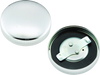 Bikers Choice 490446 - 36-E73 Chrome Early Nonvent Gas Cap Fatbob Tank Left Side Replaces H-D 61103-65
