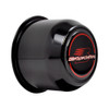 Billet Specialties 999084B - Center Cap Push Tru 3.2 90 CB Black 2-1/2in TALL