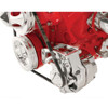 Billet Specialties FM0105PC - SBC Alt Bracket SWP Low Mount Drivers Side