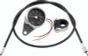 Bikers Choice 493304 - L73-94 XL 73-94 FX FXR 2:1 Custom Mini Speedo Kit Black Face 140 Mph 2 1/2 Inch