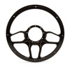 Billet Specialties BLK30102 - Steering Wheel 1/2 Wrap Win Lite Black