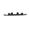 BLOX Racing BXAC-02010 - Racing 290mm Convex Mirror Black Frame No Tint