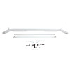 BLOX Racing BXAC-10047-SI - Racing Silver Harness Bar 94-01 Integra/92-00 Civic/02-06 RSX/88-91 CRX