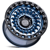 Black Rhino Wheels 1785STN006114U76 - Sentinel 17X8.5 Cobalt Blue W/ Black Ring
