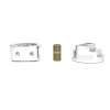 BLOX Racing BXGA-00115-PO - Racing Remote Oil Filter Relocation Kit - Polished