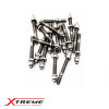 BLOX Racing BXFL-00307-9-TI - Racing M8X1.25X45mm 9-Piece Set - Titanium