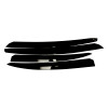 BLOX Racing BXPP-26101-1 - Racing 06-11 Honda Civic Door Sun Visors OEM Style Smoked Acrylic 4pcs