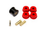 BMR BK046 - 12-15 5th Gen Camaro Differential Mount Bushing Kit (Poly/Delrin Combo) - Black/Red