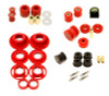 BMR BK042 - 12-15 5th Gen Camaro Street Version Total Suspension Bushing Kit (BK041/BK021/BK022) - Black/Red