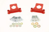 BMR BCB001R - 93-02 F-Body Front C5 Brake Conversion Caliper Bracket - Red
