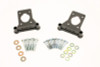 BMR BCB001H - 93-02 F-Body Front C5 Brake Conversion Caliper Bracket - Black Hammertone