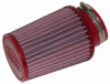 BMC FBSA60-128 - Single Air Universal Conical Filter - 60mm Inlet / 128mm H