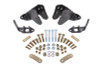 BMR CCK007H - 78-87 G-Body Rear Coilover Conversion Kit w/ Control Arm Bracket - Black Hammertone