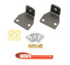 BMR ELK009H - 10-11 5th Gen Camaro Rear Lower Control Arm End Link Mounting Brace - Black Hammertone