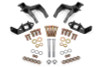 BMR CCK461H - 78-87 G-Body Coilover Conversion Kit Rear Non-adj Shock Mount w/o CAB - Black Hammertone