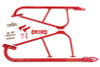 BMR SFC110R - 08-17 Challenger Bolt-On Subframe Connectors - Red