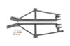 BMR SFC020H - 93-02 F-Body Non-Convertible Weld-On 4-Point Subframe Connectors - Black Hammertone