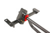 BMR TA013H - 93-02 F-Body w/o DSL Torque Arm Tunnel Mount (For Stock Exhaust) - Black Hammertone