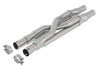 Borla 60662 - 15-18 Ford Mustang GT 5.0L AT/MT RWD 2.5in Resonator Delete X-Pipe