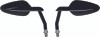 Burly Brand B16-1502B - Radar Mirror Set - Black