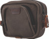 Burly Brand B15-1012D - Handlebar Bag - Dark Oak