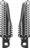 Burly Brand B13-1003S - Havoc Pegs - Silver