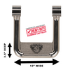 Carr 104502 -   - HOOP II; Assist/Side Step; XM3 Polished; Pair